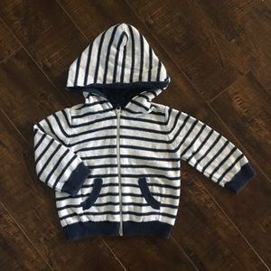 4/$20 Baby boy knit zip up hoodie